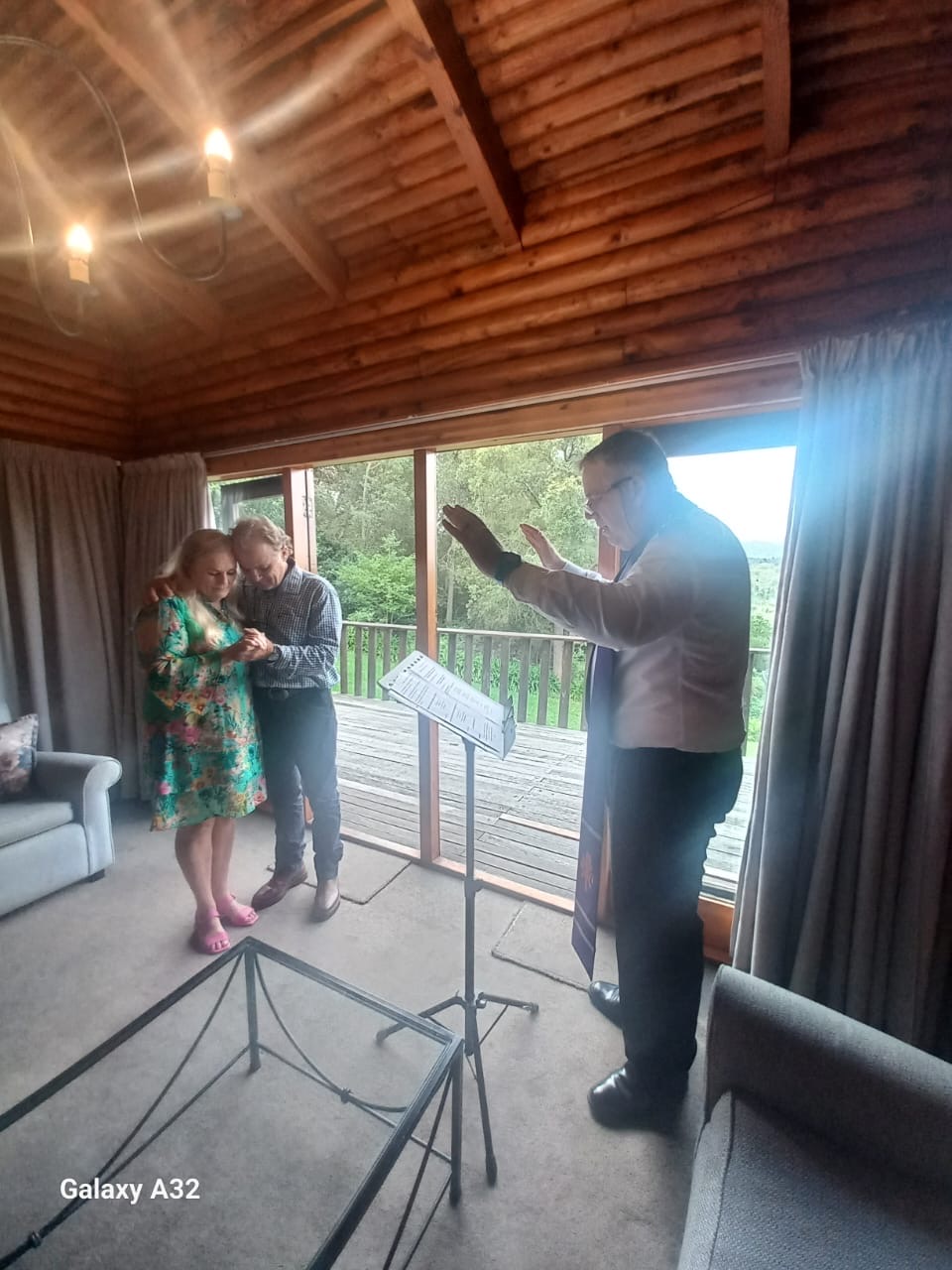 Wedding ceremony by Dr. Gerrit Rademeyer in White River