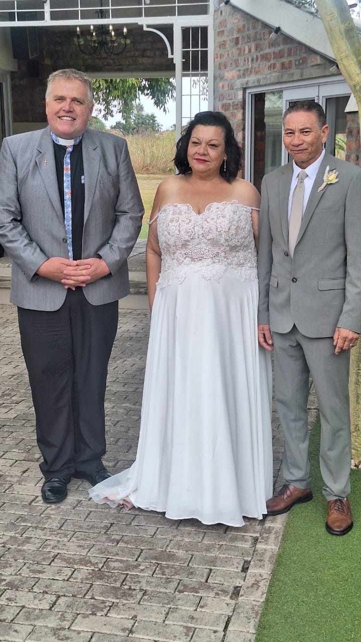 Wedding ceremony by Dr. Gerrit Rademeyer in White River