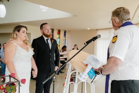Wedding ceremony by Dr. Gerrit Rademeyer in White River