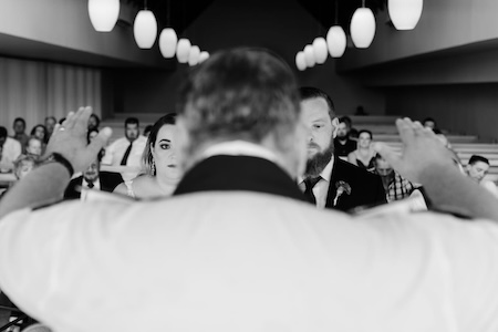 Wedding ceremony by Dr. Gerrit Rademeyer in White River