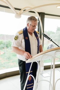 Wedding ceremony by Dr. Gerrit Rademeyer in White River