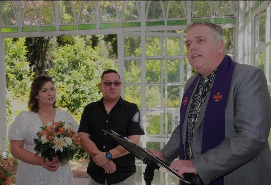 Wedding ceremony by Dr. Gerrit Rademeyer in White River