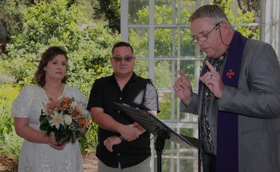 Wedding ceremony by Dr. Gerrit Rademeyer in White River