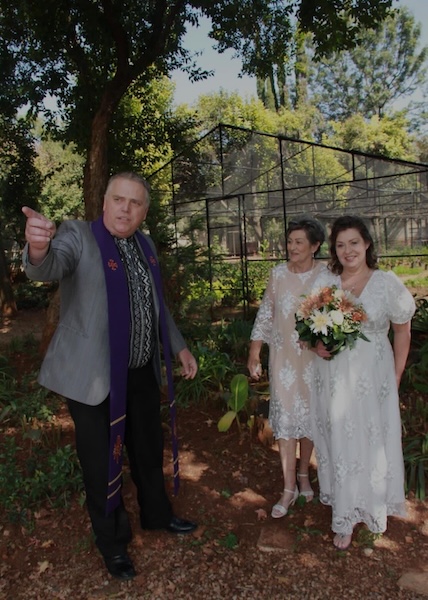 Wedding ceremony by Dr. Gerrit Rademeyer in White River