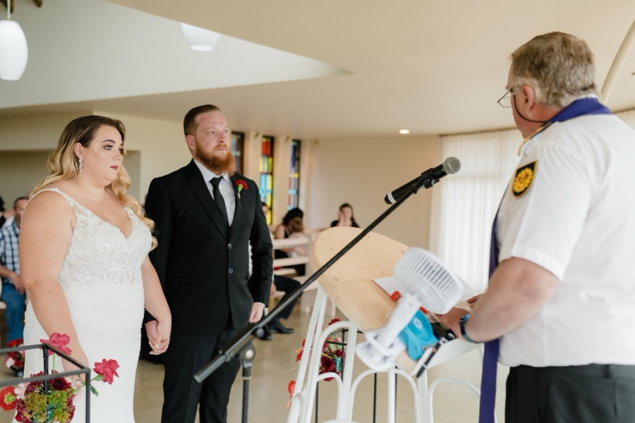 Wedding ceremony by Dr. Gerrit Rademeyer in White River