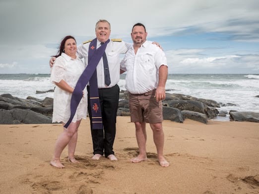 Wedding ceremony by Dr. Gerrit Rademeyer in White River