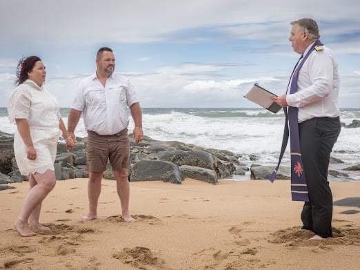Wedding ceremony by Dr. Gerrit Rademeyer in White River