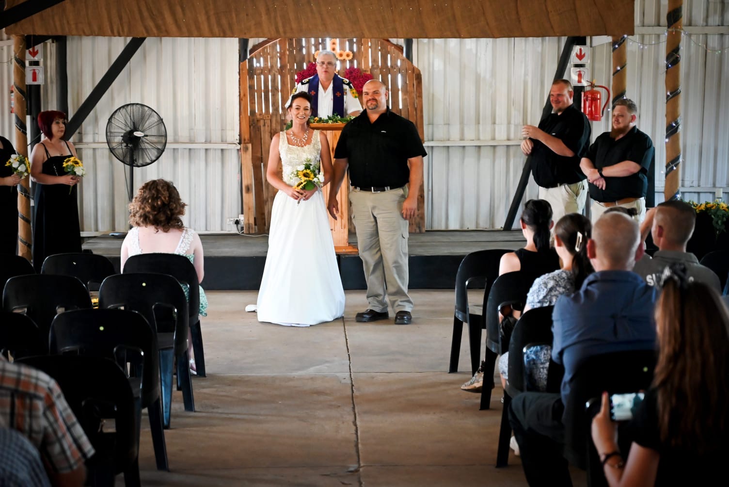 Wedding ceremony by Dr. Gerrit Rademeyer in White River